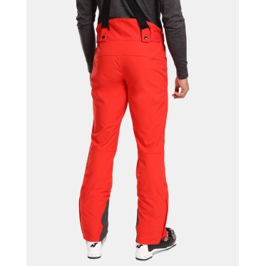 Men´s softshell ski pants Kilpi RHEA-M 2 RED KILPI - view 3