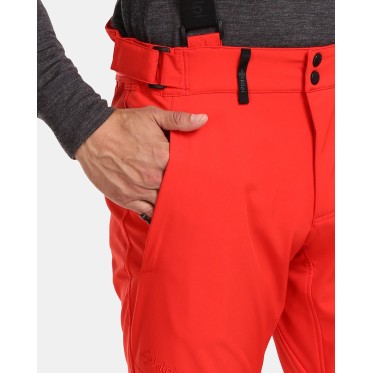 Men´s softshell ski pants Kilpi RHEA-M 2 RED KILPI - view 4