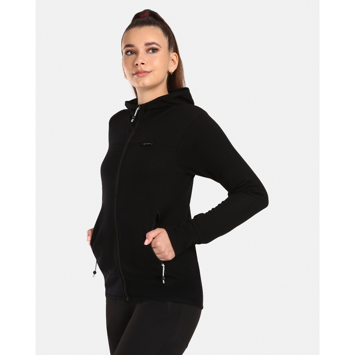 Women`s merino wool middle layer Kilpi WOLIE-W UL KILPI - view 4