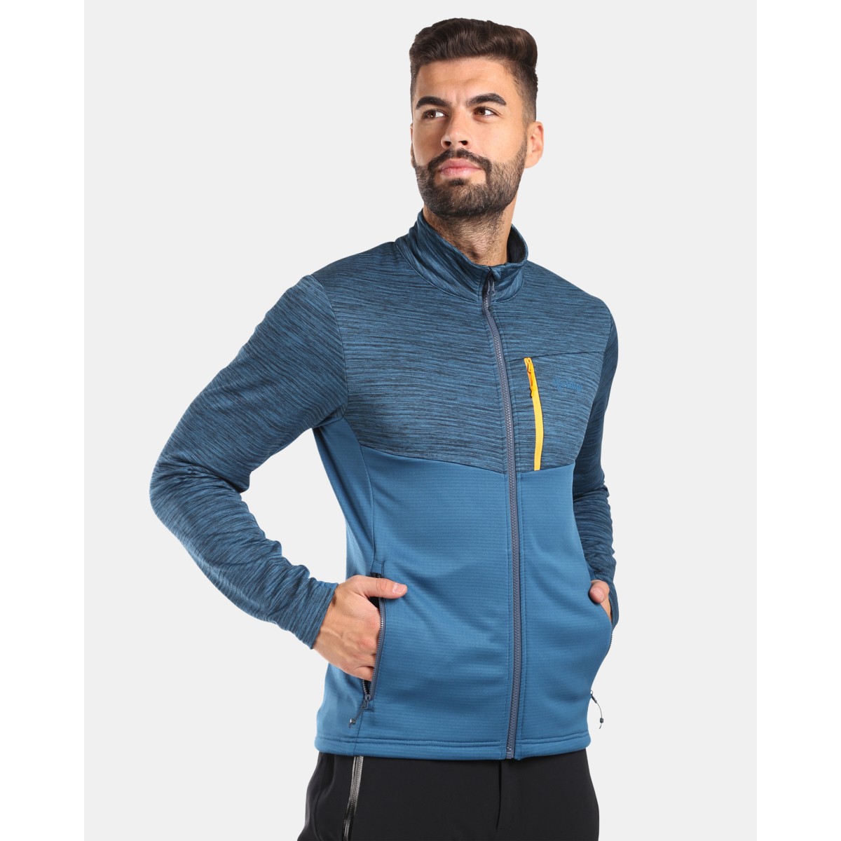 Men's Functional Sweatshirt Kilpi ERIN-M WM Blue | Opti-Stretch KILPI - view 6 - Extreme-bg.com Men's Functional Sweatshirt Kilpi ERIN-M WM Blue | Opti-Stretch KILPI - view 6