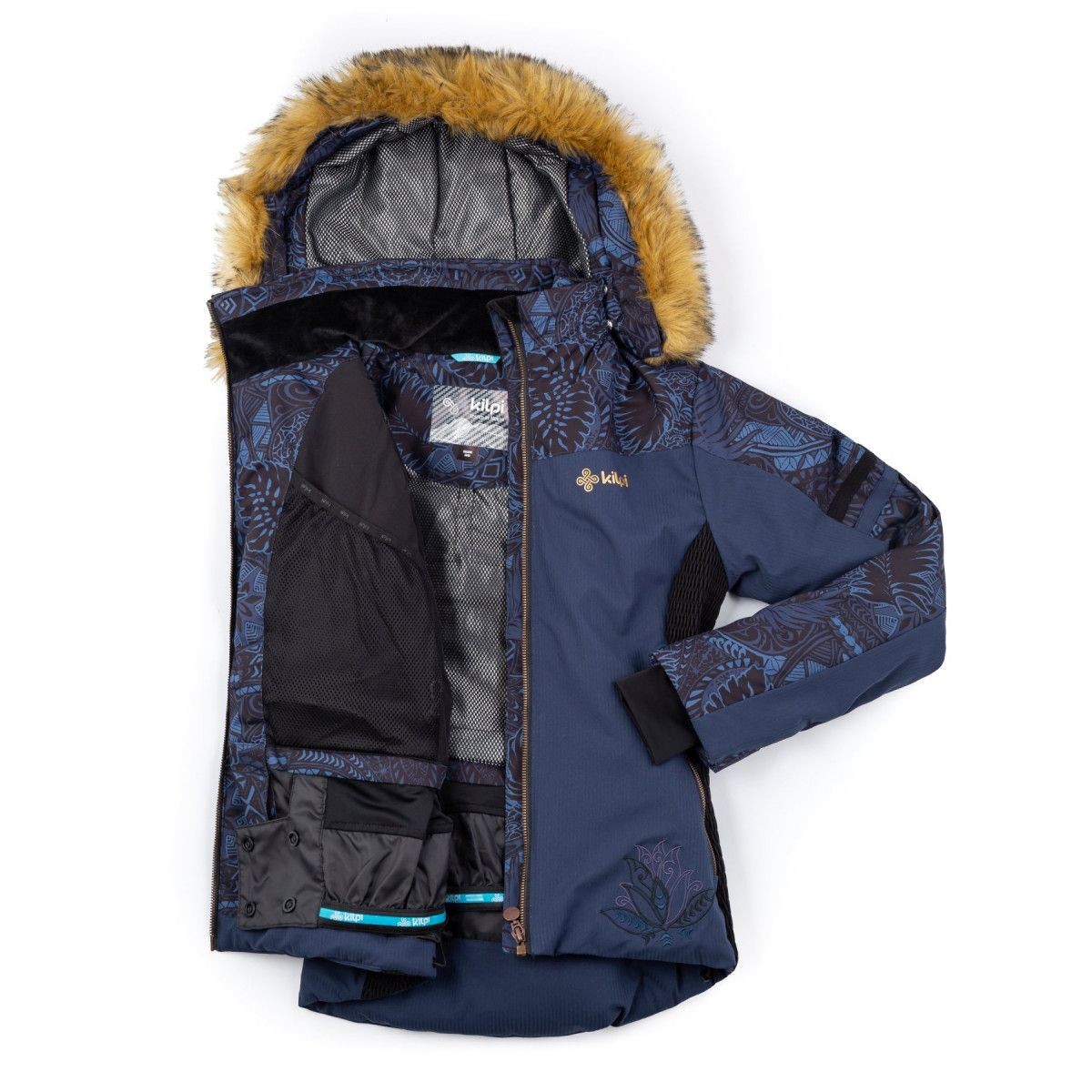 Lady`s Ski Jacket with heating system Lena-W Heat WHT KILPI - view 10