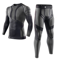 TACT SET BLACK/GREY BASE LAYER CAMPO OUTDOOR - Extreme-bg.com TACT SET BLACK/GREY BASE LAYER CAMPO OUTDOOR