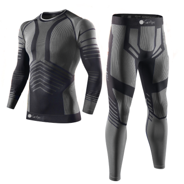 Термобельо комплект Campo Tact set black/grey CAMPO - изглед 2