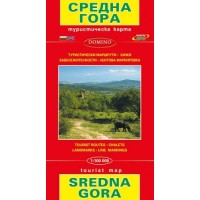 Туристическа карта на Средна Гора. - Extreme-bg.com Туристическа карта на Средна Гора.