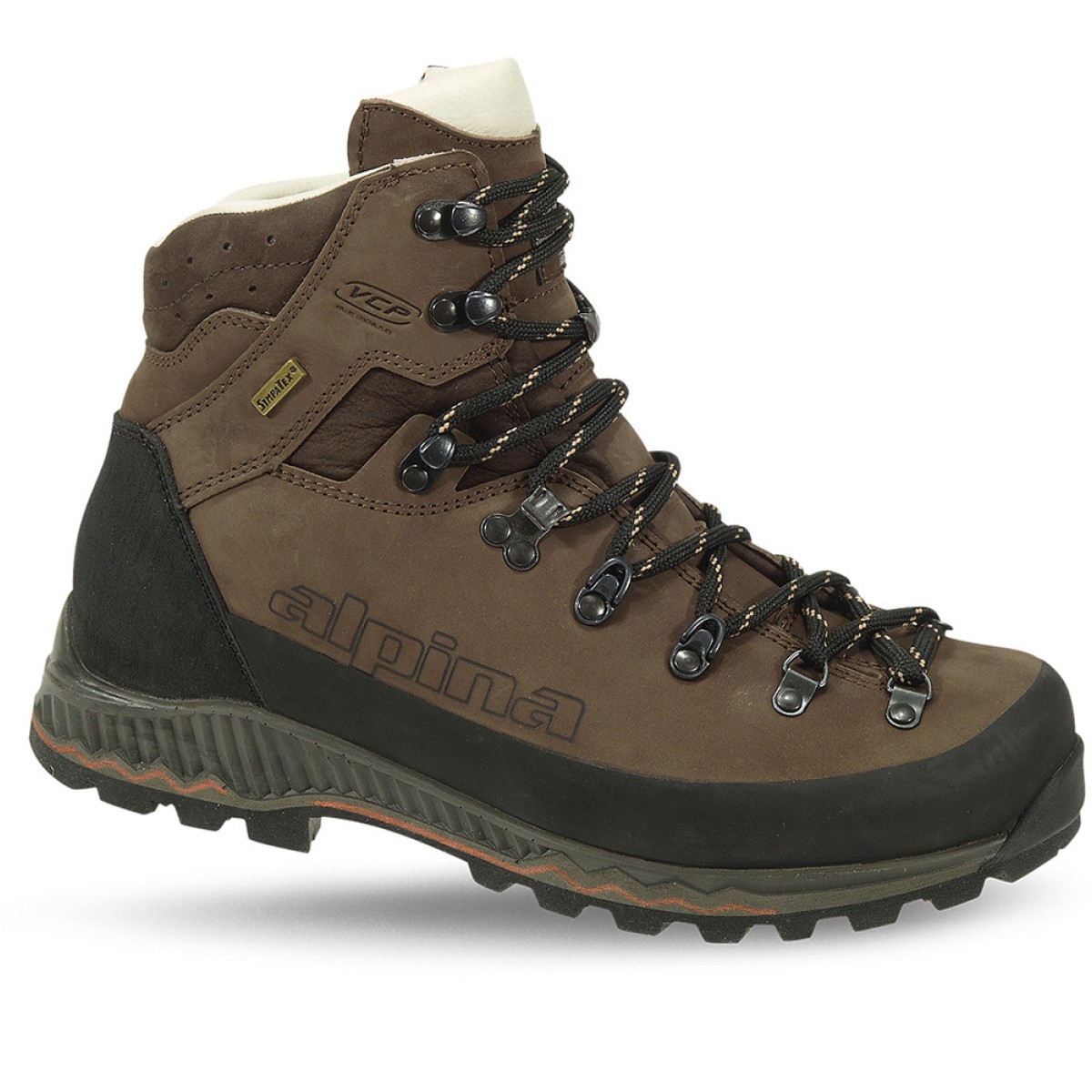 NEPAL BROWN winter hiking shoes ALPINA - view 1
