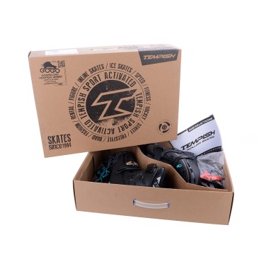 Freestyle inline skates Black ice Hood TEMPISH - view 4