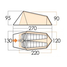 Палатка VANGO Soul 200 VANGO - изглед 3