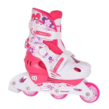Детски регулируеми ролери Baby skate set Flower TEMPISH - изглед 6