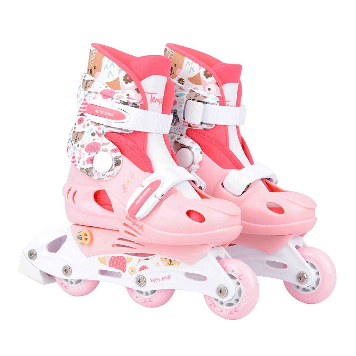 Детски регулируеми ролери Wild skate set TEMPISH - изглед 6