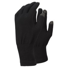 Gloves TREKMATES Merino Touch Screen black TREKMATES - view 2