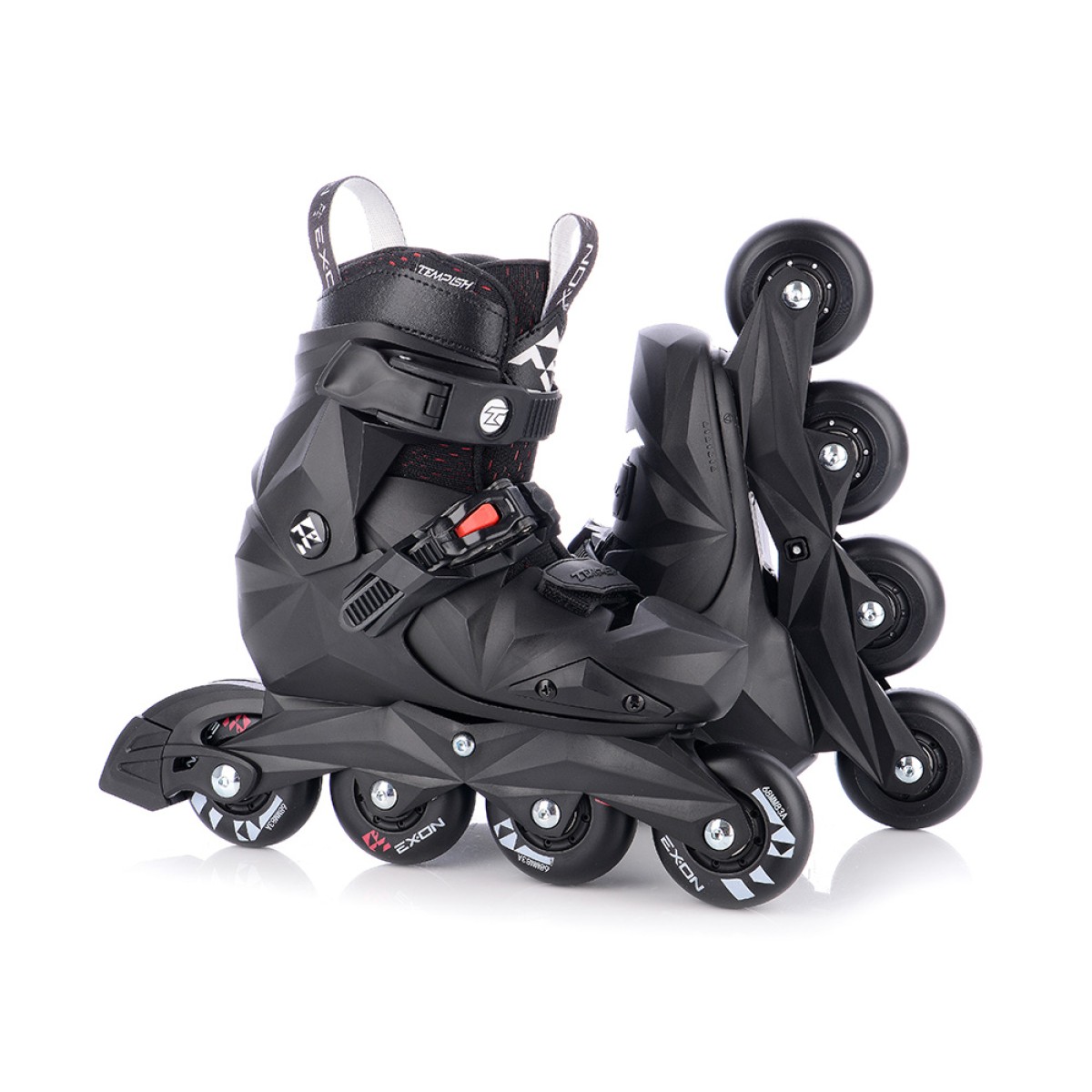 Детски регулируеми фрирайд/фристайл ролери EXON  TEMPISH - изглед 12