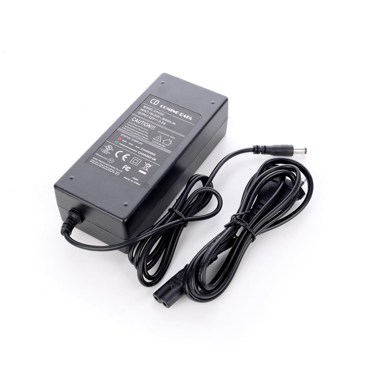 Charger for electric scooter 42V 2,0A  TEMPISH - view 2