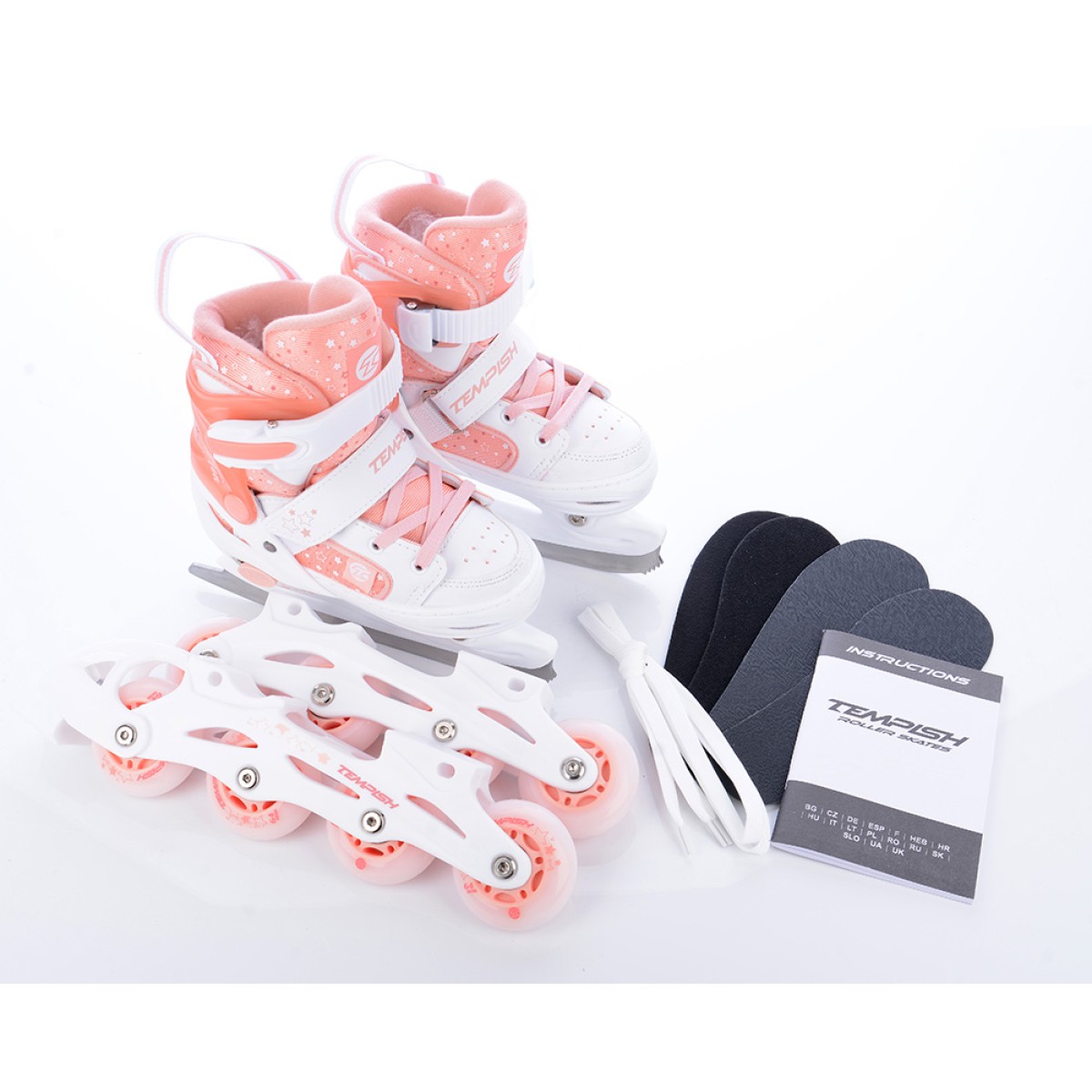 Детски регулируеми ролери RS TON DUO LED GIRL TEMPISH - изглед 5 - Extreme-bg.com Детски регулируеми ролери RS TON DUO LED GIRL TEMPISH - изглед 5