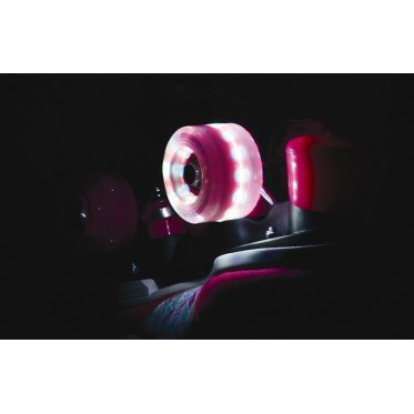 Комплект светещи колела за ролкови кънки 54х32mm 85A - 4бр quad flashing TEMPISH - изглед 4