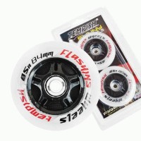Комплект колела за ролери Flashing 84x24mm 85A - 2 бр