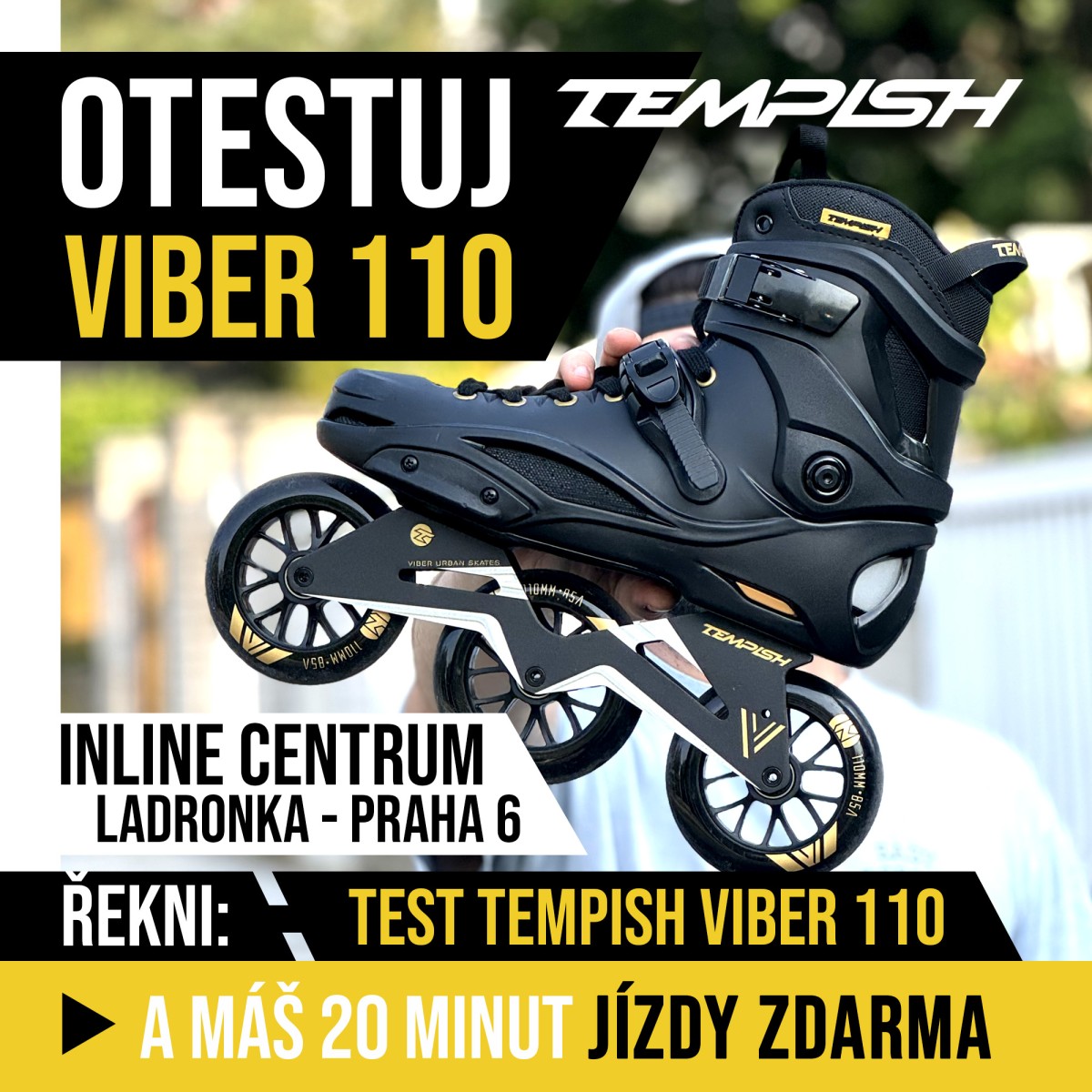 Фристайл/фрирайд ролери Viber L.E.110 TEMPISH - изглед 23