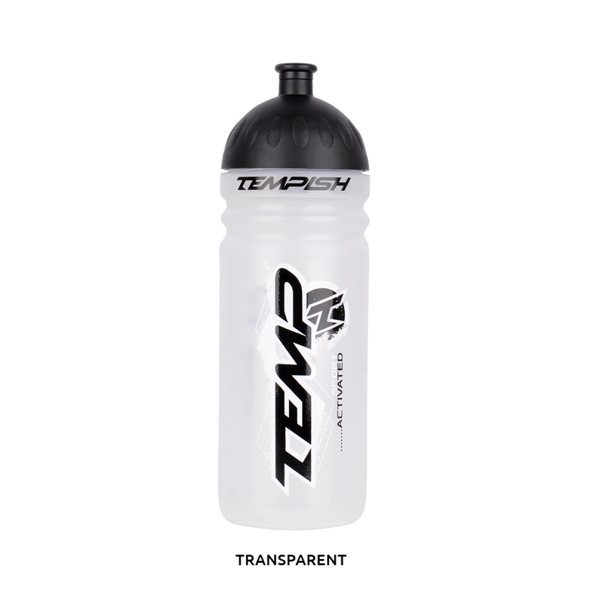 BIDON T sports bottle 0,7l transparent with stopper  TEMPISH - изглед 2