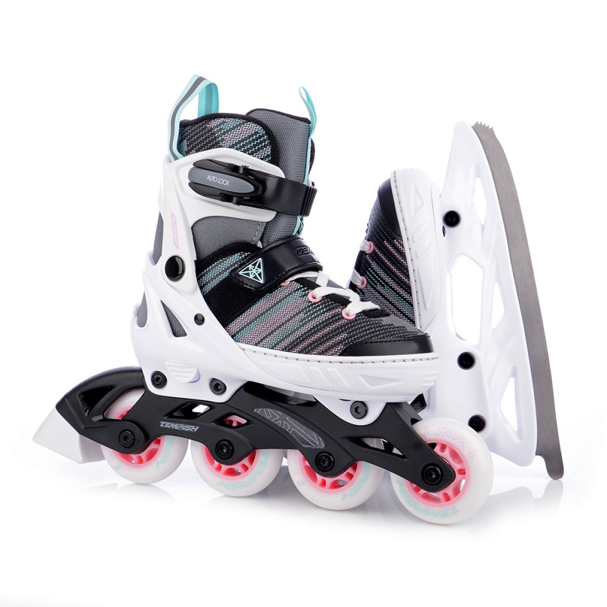Детски регулируеми кънки ролери SYSTENT GIRL DUO  TEMPISH - изглед 24
