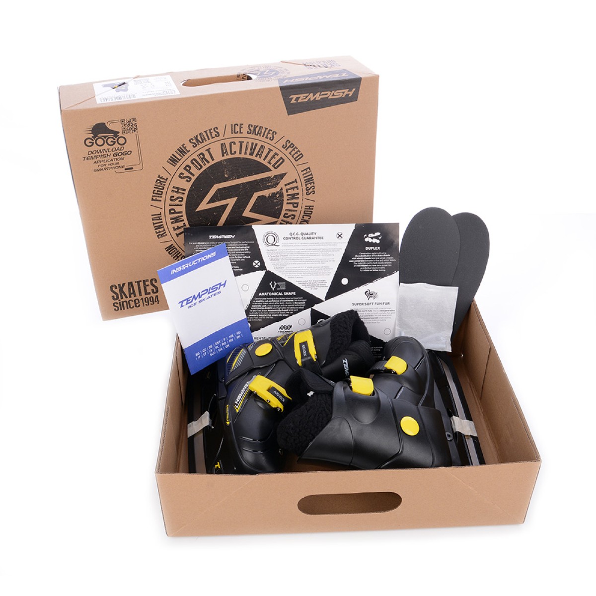 Детски регулируеми хокейни кънки FUR EXPANZE PLUS  TEMPISH - изглед 20