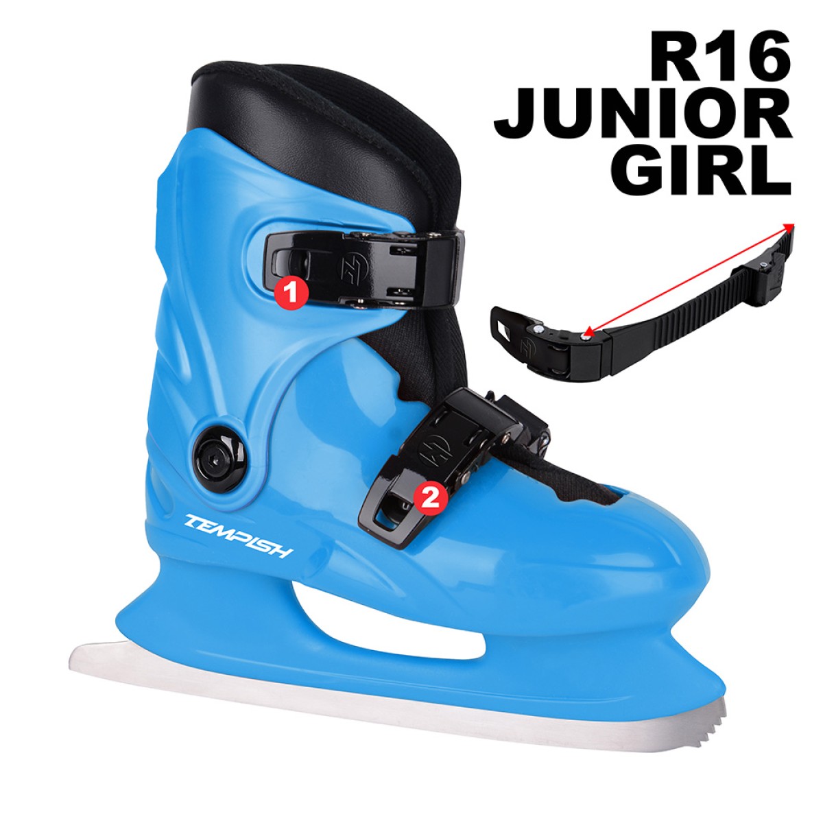 Buckle for Rental R16 and skates TEMPISH - view 5 - Extreme-bg.com Buckle for Rental R16 and skates TEMPISH - view 5