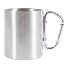 Double wall stainless steel mug CAO with carabiner CAO - view 2