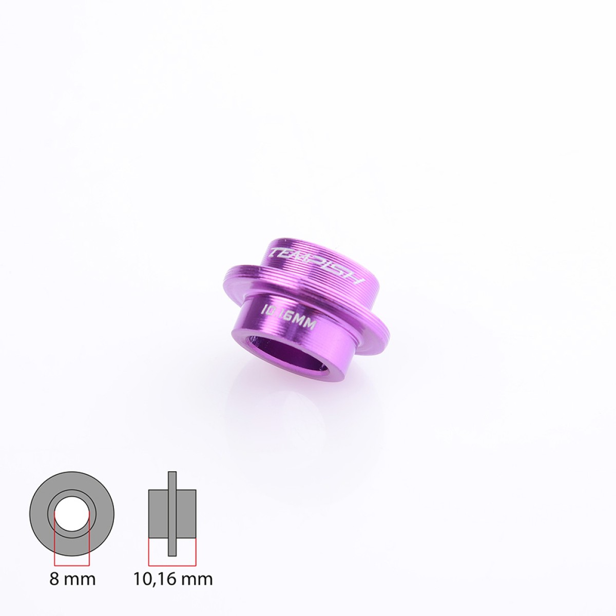 Междуосие комплект 20 бр,вътрешен диаметър 8 mm TEMPISH - изглед 8