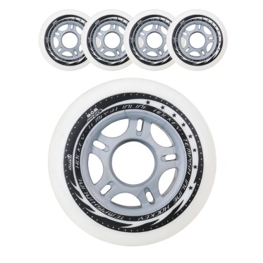 WOOW 68x24 78A wheel set for inline hockey TEMPISH - изглед 2
