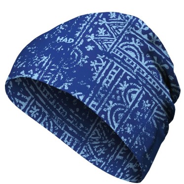 Hat H.A.D Merino Woodcut sky HAD - view 2