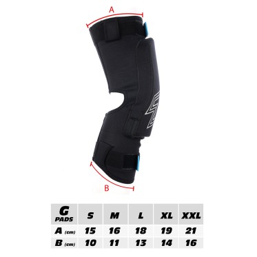 PRO G-PADS knee protector TEMPISH florbal brankařina - изглед 9