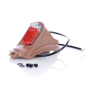 Rear light incl. cover, screws, washers + screw with washer and nut for light U8 URBIS - изглед 4
