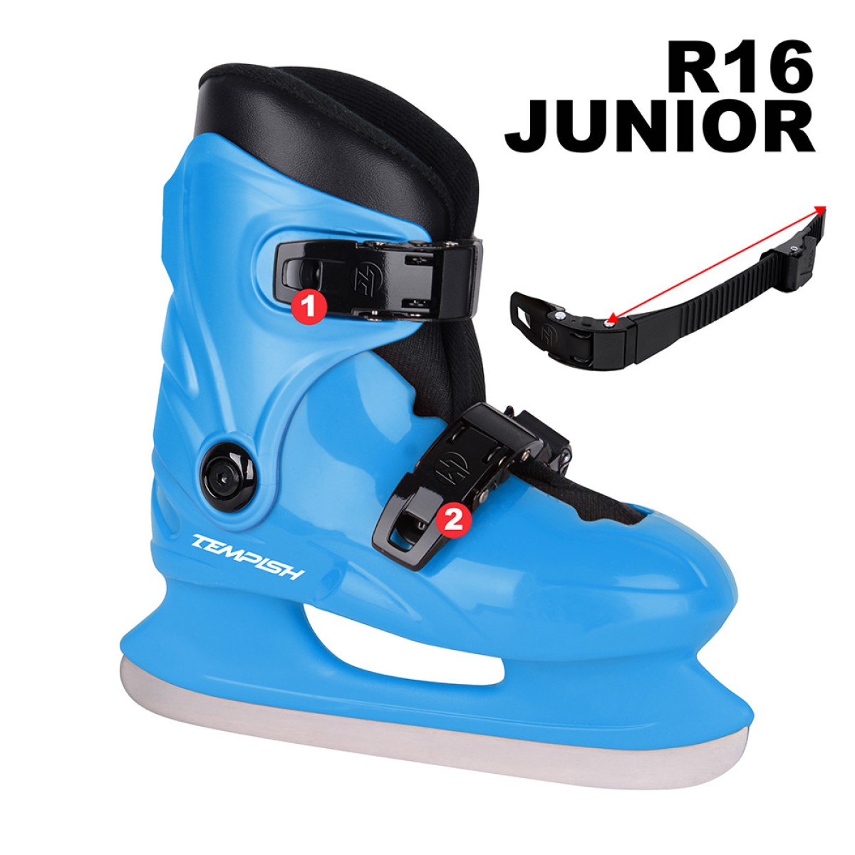 Buckle for Rental R16 and skates TEMPISH - view 6 - Extreme-bg.com Buckle for Rental R16 and skates TEMPISH - view 6