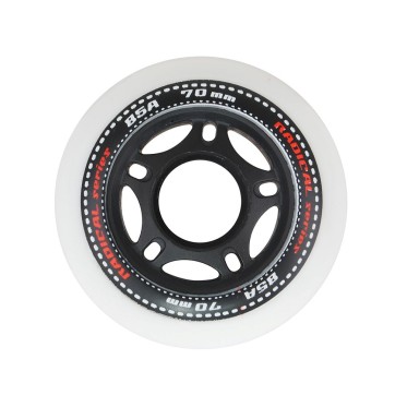 Комплект колела за ролери Radical 70x24mm 84A - 4 бр TEMPISH - изглед 3