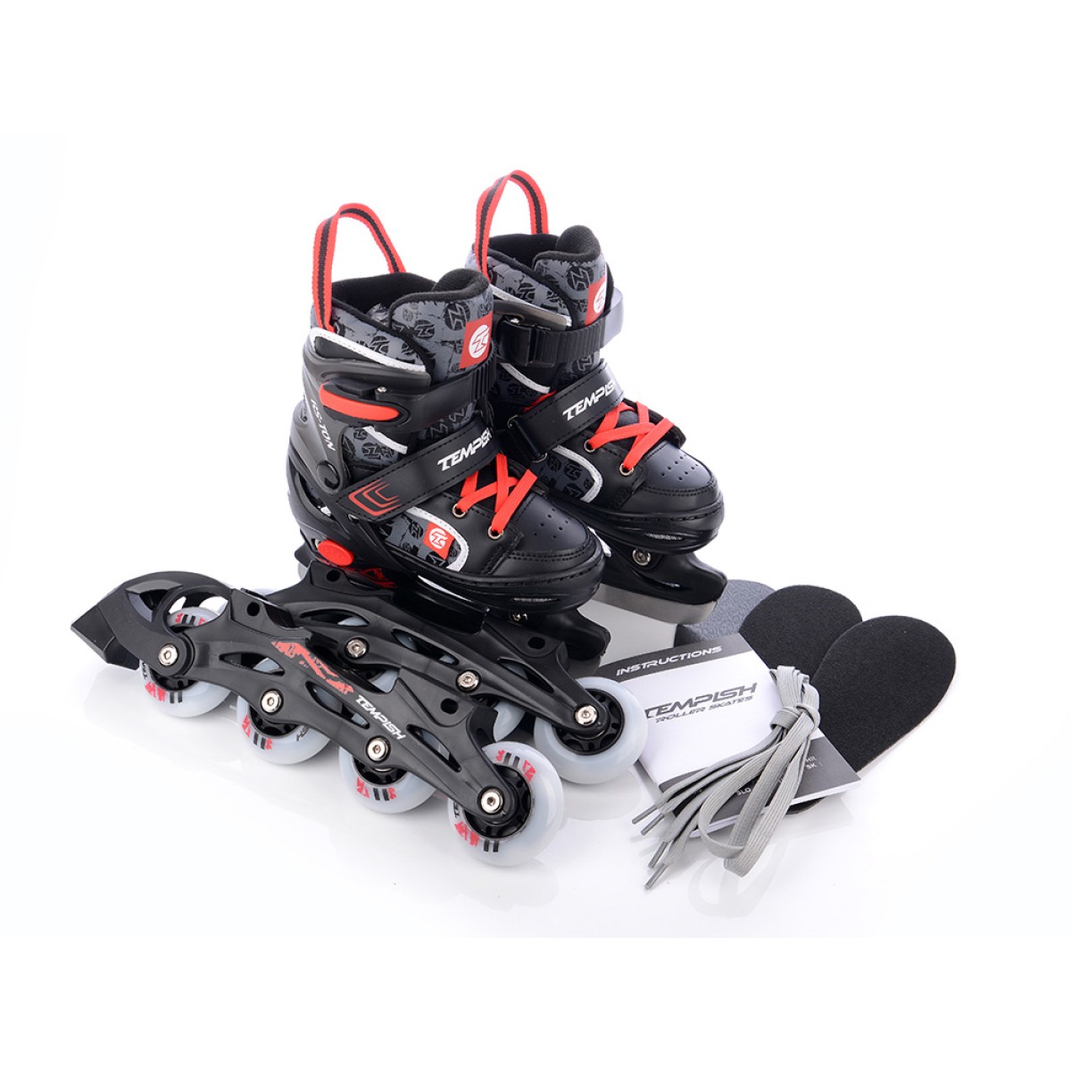RS TON DUO LED adjustable skates TEMPISH - view 5 - Extreme-bg.com RS TON DUO LED adjustable skates TEMPISH - view 5