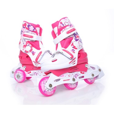 Детски регулируеми ролери Baby skate set Flower TEMPISH - изглед 11