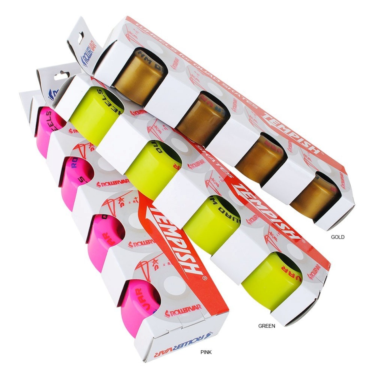 Комплект колела за ролкови кънки 58x32mm 85A - 4 бр TEMPISH - изглед 3 - Extreme-bg.com Комплект колела за ролкови кънки 58x32mm 85A - 4 бр TEMPISH - изглед 3