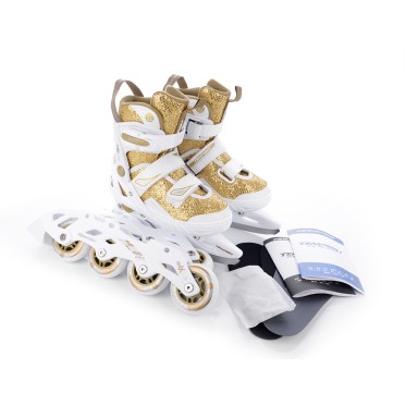 ENBO GIRL DUO GOLD adjustable skates TEMPISH - изглед 5