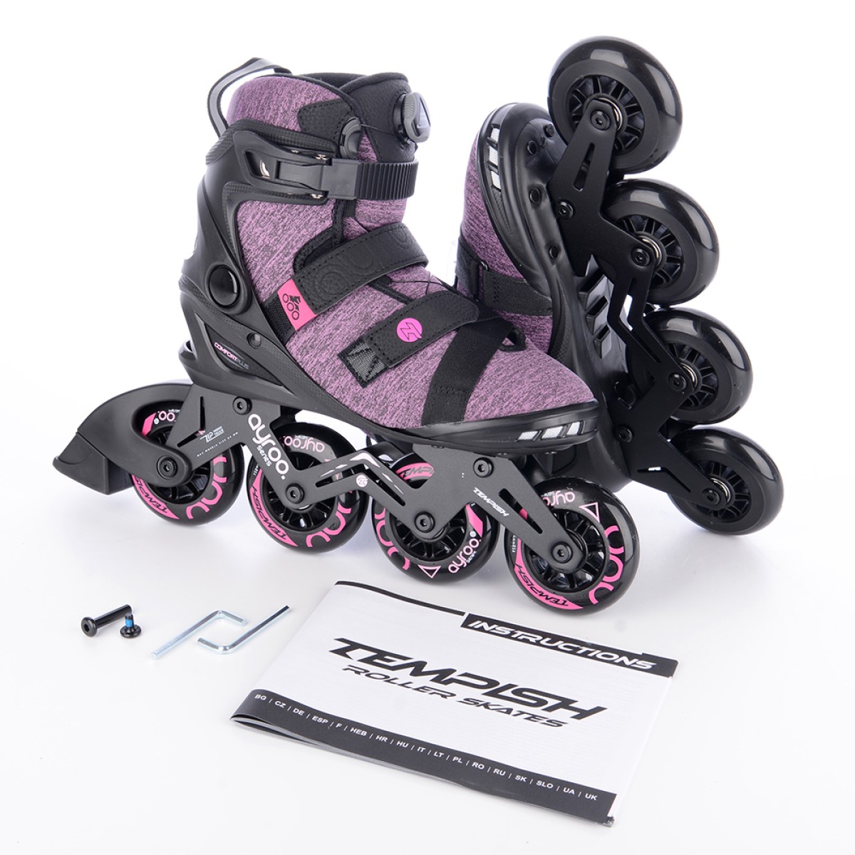 Ролери AYROO TOP LADY inline TEMPISH - изглед 11 - Extreme-bg.com Ролери AYROO TOP LADY inline TEMPISH - изглед 11