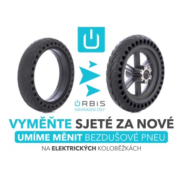 Tubeless tire 10x2 for an electric scooter U7 URBIS - view 6