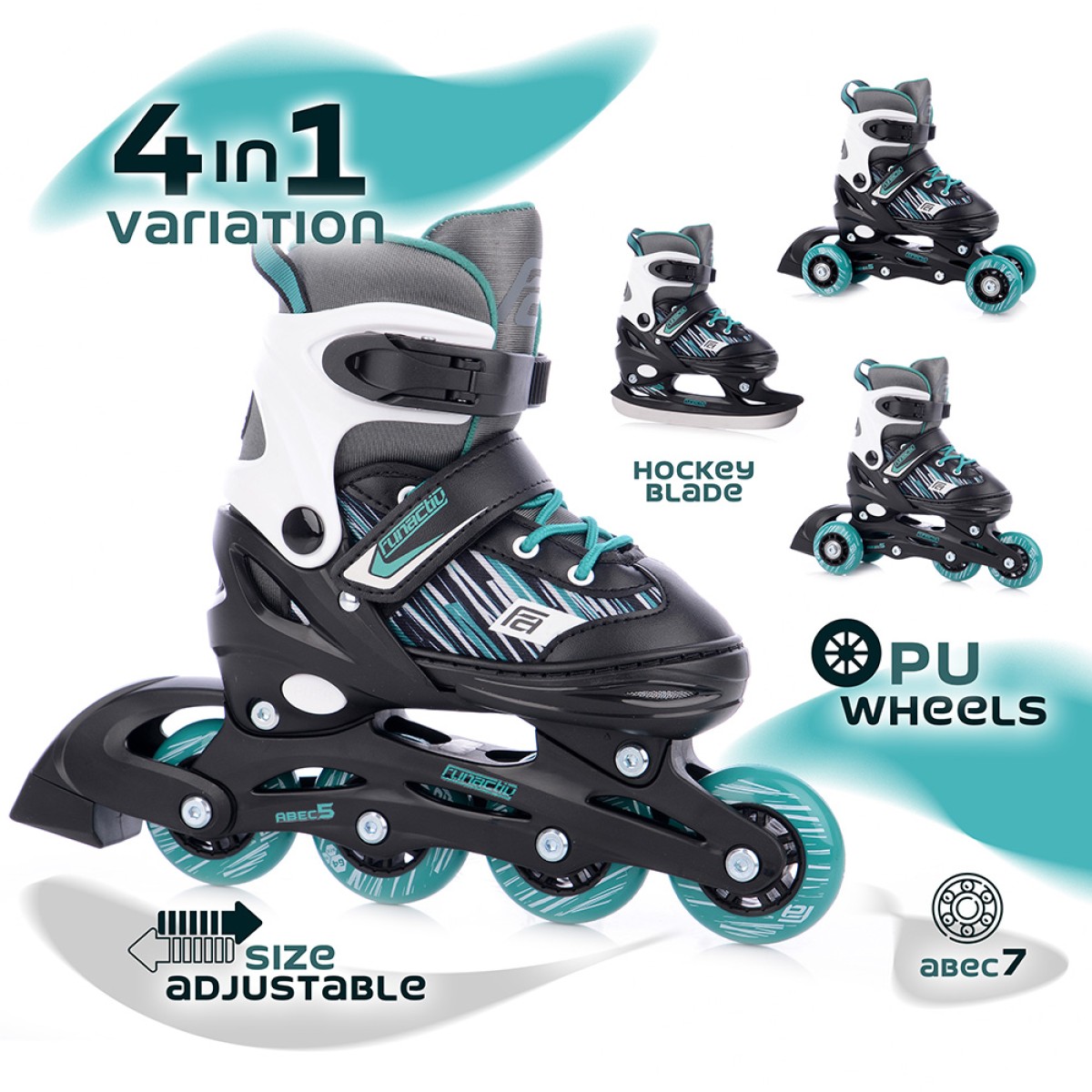 TRILO 4in1 adjustable skates TEMPISH - изглед 2