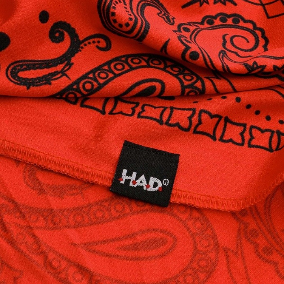 Кърпа H.A.D. TEC Bandana Paisley Red HAD - изглед 4