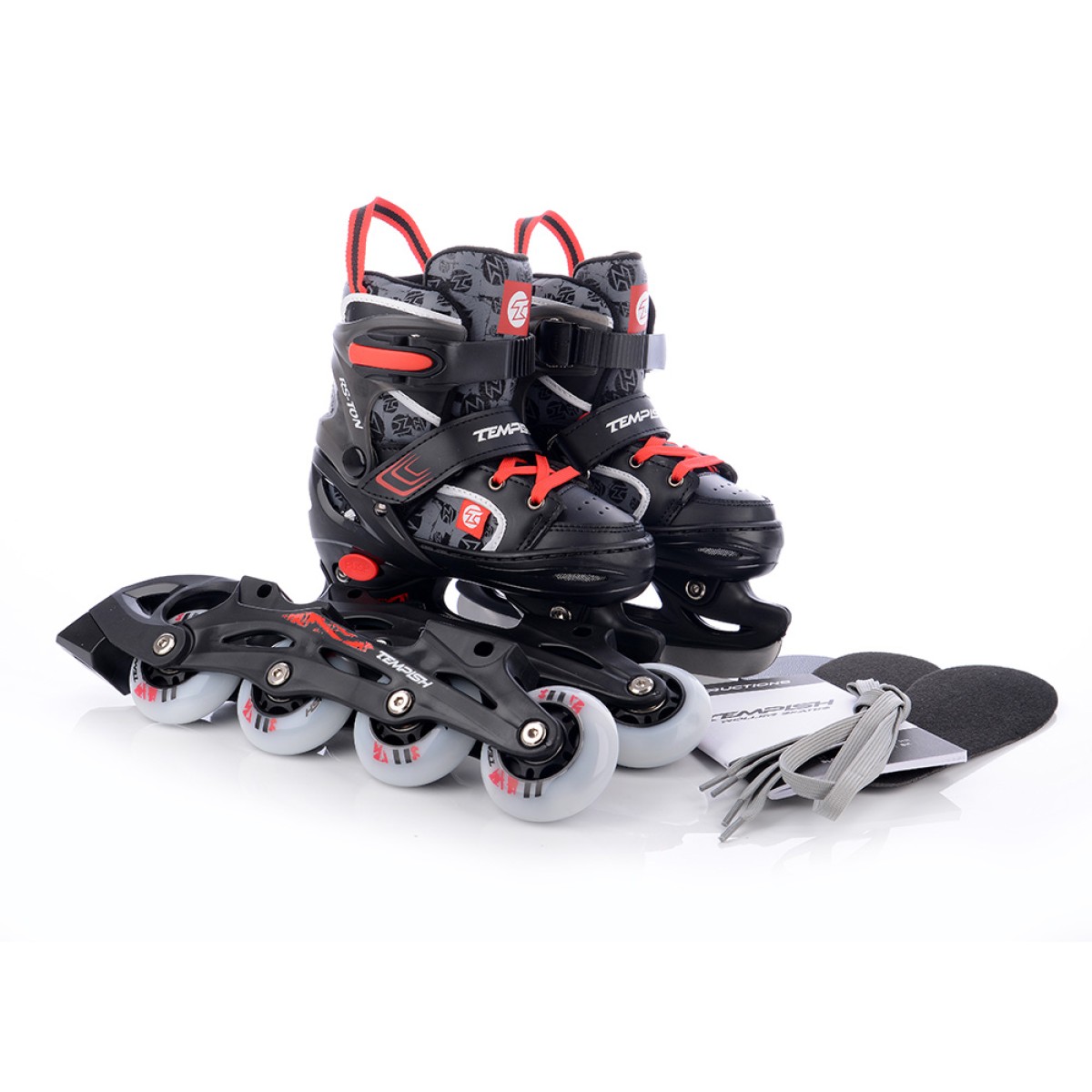 RS TON DUO LED adjustable skates TEMPISH - view 4 - Extreme-bg.com RS TON DUO LED adjustable skates TEMPISH - view 4