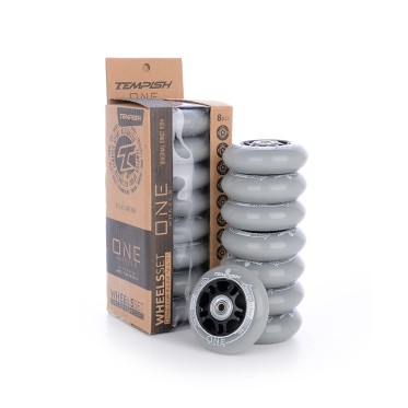 ONE 76x24 82A wheel set (8 pcs) + ABEC-7 + spacer  TEMPISH - изглед 7