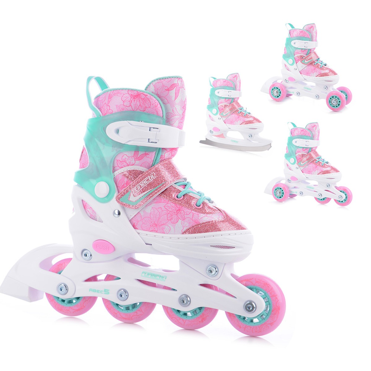 TRILO 4in1 GIRL adjustable skates TEMPISH - изглед 26