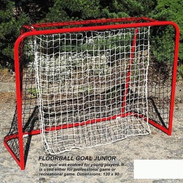 GOAL FLOORBALL 120x90 WITH NET AND CURTAIN TEMPISH - view 3