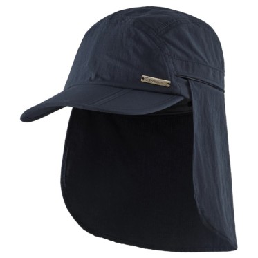 TREKMATES Atacama cap UV40+ dark blue TASHEV - view 2
