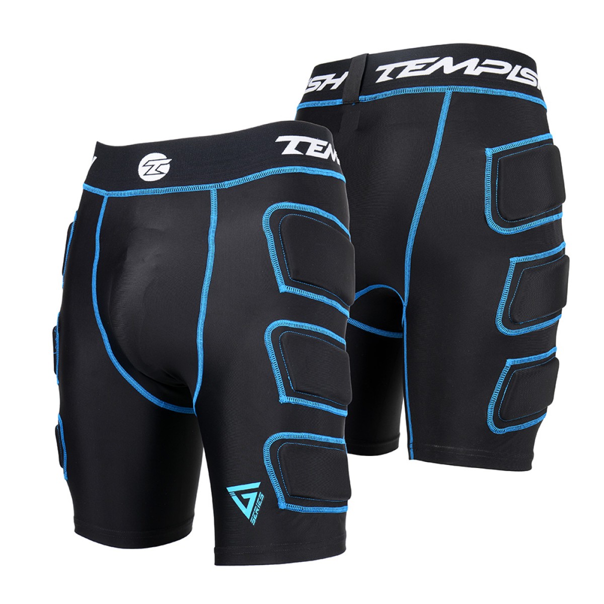 ORMEX compression goalkeeper shorts TEMPISH florbal brankařina - изглед 2