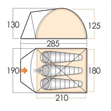 VANGO Alpha 300 Tent VANGO - view 3