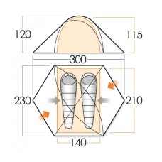 VANGO Halo 200 Tent VANGO - view 4