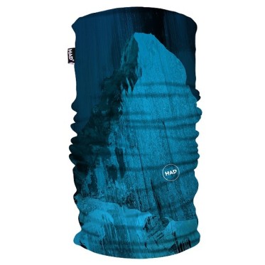 Scarf Printed Fleece H.A.D. Matterhorn Blue HAD - view 2