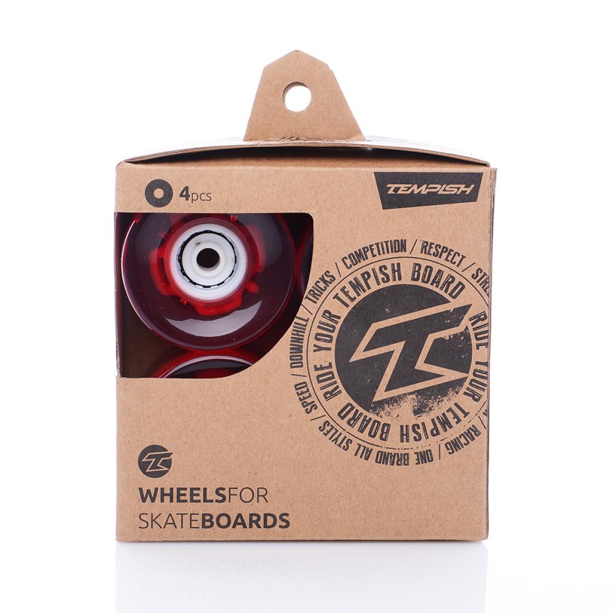Комплект колела за лонгборд 78A 60x45 (4бр) led TEMPISH - изглед 8